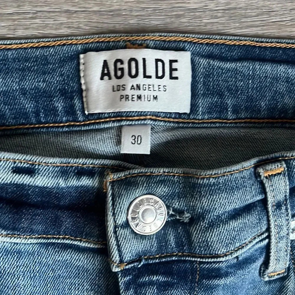 Agolde the Sophie distressed jeans - Picture 6 of 13